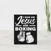 Jezus en Boxer Christelijke professoren Kaart (Voorkant)