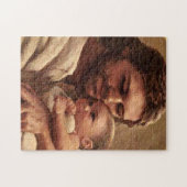 Jezus en Child Watch Legpuzzel (Horizontaal)