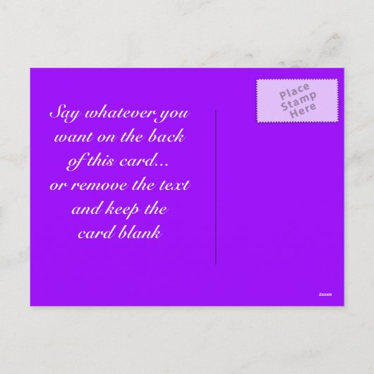 Jezus en Cross Easter Post Card Feestdagenkaart (Achterkant)