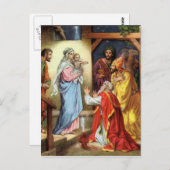 Jezus en de 3 koningen briefkaart (Voorkant / Achterkant)