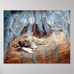 Jezus en de Angels in Gethsemane 02 Poster A