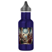 Jezus en de discipelen - Matteüs 19:26 Waterfles (Links)