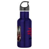 Jezus en de discipelen - Matteüs 19:26 Waterfles (Voorkant)