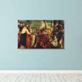 Jezus en de eeuw canvas afdruk (Insitu (Houten vloer))