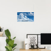 Jezus en de Lamb Poster (Thuiskantoor)