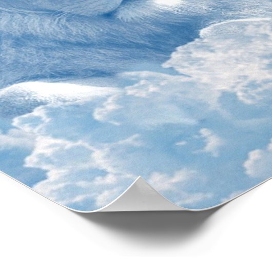 Jezus en de Lamb Poster (Hoek)