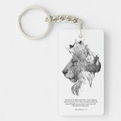 Jezus en de Leeuw Sleutelhanger (Voorkant)