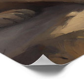 Jezus en de Lion Poster (Hoek)