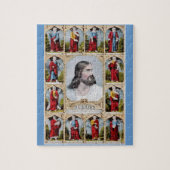 Jezus en de puzzel van de apostel (Verticaal)