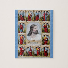 Jezus en de puzzel van de apostel