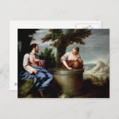 Jezus en de Samaritaanse vrouw Briefkaart (Voorkant / Achterkant)