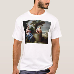 Jezus en de Samaritaanse vrouw T-shirt