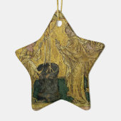 Jezus en de Samaritan Woman bij de Well Keramisch Ornament (Links)