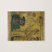 Jezus en de Samaritan Woman bij de Well Legpuzzel (Horizontaal)