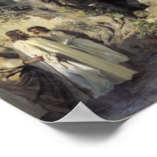 Jezus en de Sinners Poster (Hoek)