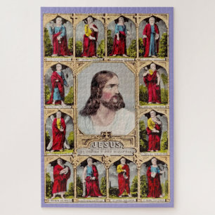 Jezus en de twaalf apostelen legpuzzel