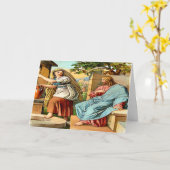 Jezus en de vrouwen in het Wenskaart Kaart (Gele Bloem)