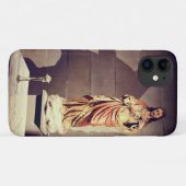 Jezus en een enkele witte roos Case-Mate iPhone case (Achterkant (horizontaal))