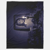 JEZUS en een KAARS Fleece Deken (Voorkant)