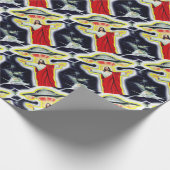 Jezus en een ufo cadeaupapier (Hoek)