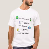 Jezus en Germs T-shirt (Voorkant)