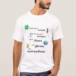 Jezus en Germs T-shirt