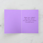 Jezus en gloeiende paaskaart feestdagen kaart (Binnen)