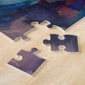 Jezus en het kinder-expressionisme legpuzzel (Zijkant)