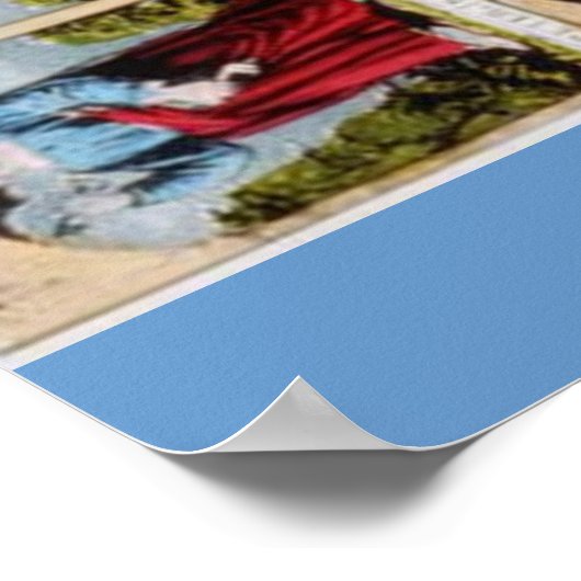 Jezus en het poster van de apostelen (Hoek)