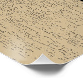 Jezus en het Poster van Doves Silhouette (Hoek)