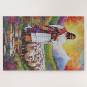 Jezus en het Schaap Puzzel (Horizontaal)