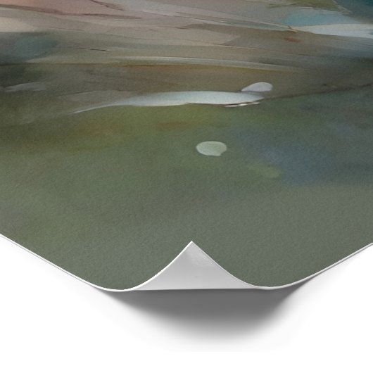 Jezus en het verloren schaap poster (Hoek)