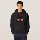 Jezus en honkbalteam Jezus christelijk Mattheüs 28 Hoodie (Voorkant volledig)