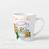 Jezus en ik met koffie of thee latte mok (Rechts)