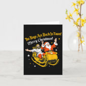 Jezus en kerstman de jongens zijn terug in de stad kaart (Gele Bloem)