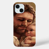 Jezus en kind Case-Mate iPhone case (Achterkant)