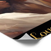 Jezus en kind christelijke poser poster (Hoek)