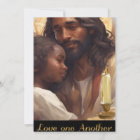 Jezus en kind christelijke poseur