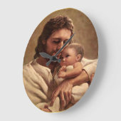 Jezus en kind grote klok (Hoek)