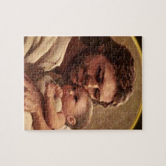 Jezus en kind legpuzzel (Horizontaal)