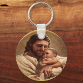 Jezus en kind sleutelhanger (Voorkant)