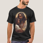 Jezus en kind t-shirt (Voorkant)