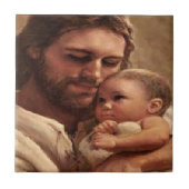 Jezus en kind tegeltje (Voorkant)