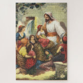 Jezus en kinderen legpuzzel (Verticaal)