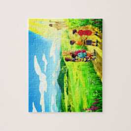 Jezus en kleine kinderen Puzz; e Legpuzzel