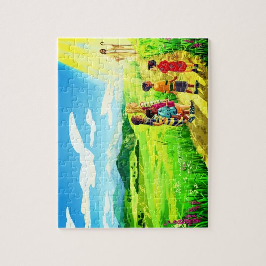 Jezus en kleine kinderen Puzz; e Legpuzzel (Verticaal)