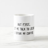 Jezus en koffie koffiemok (Center)