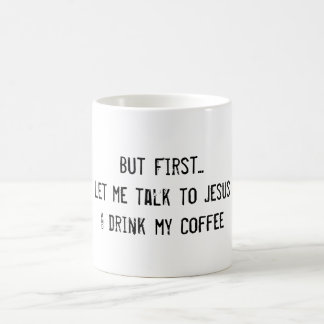 Jezus en koffie koffiemok