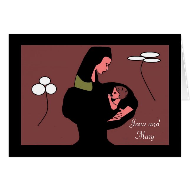 Jezus en Mary (Voorkant Horizontaal)