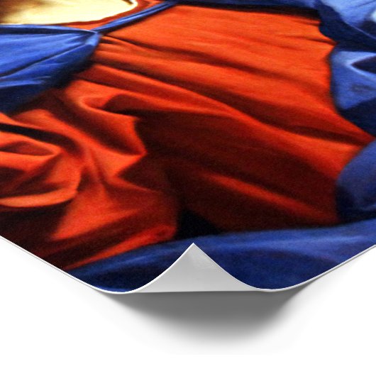 Jezus en Mary Magdalene Poster (Hoek)